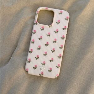Velvet Caviar Floral Pink iPhone 16 Pro Max Case